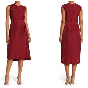 Ted Baker London Double-D Ring Waist Utility Dress
